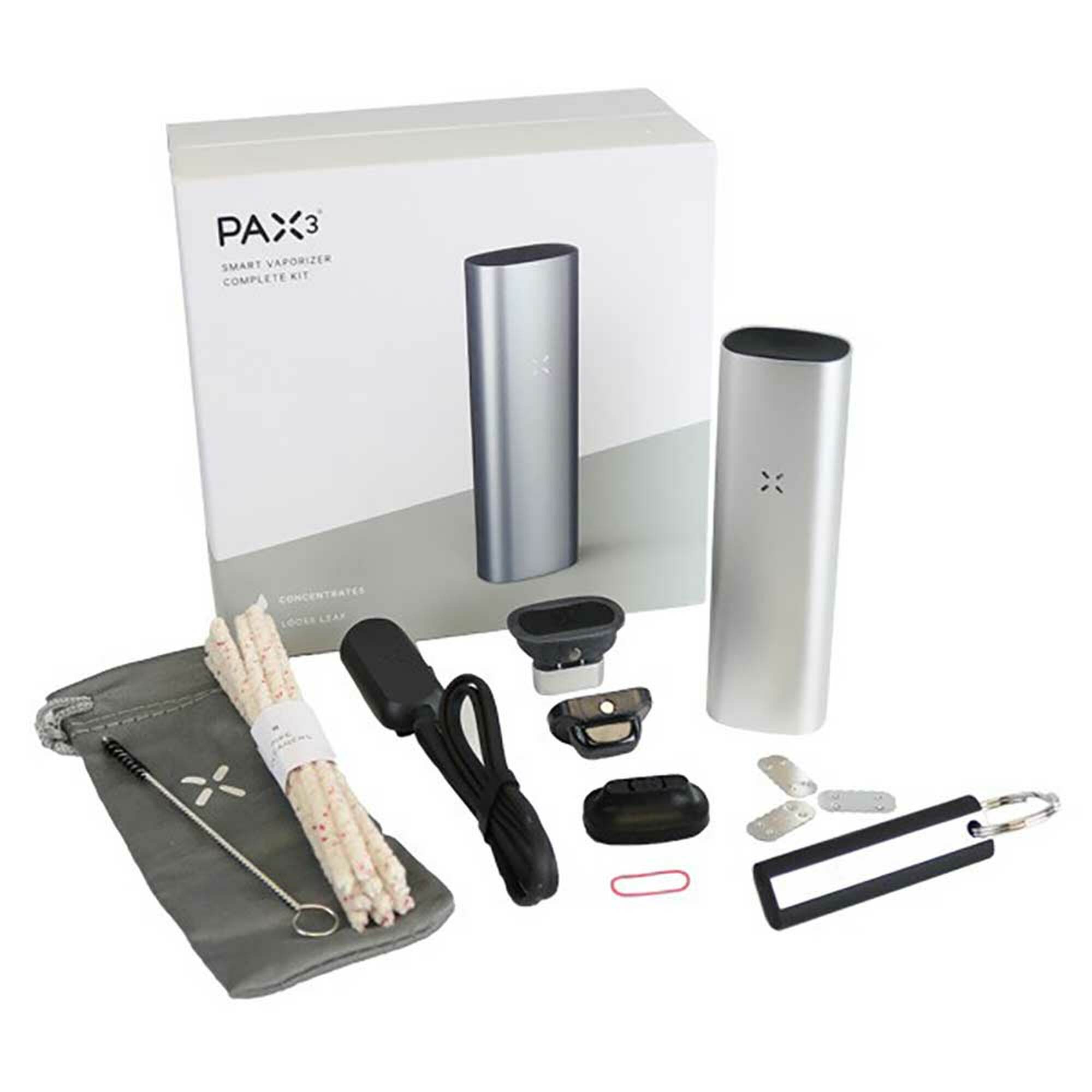 PAX 3 Vaporizer Complete Kit Black Gold Silver Rose Gold – Hood Vapes